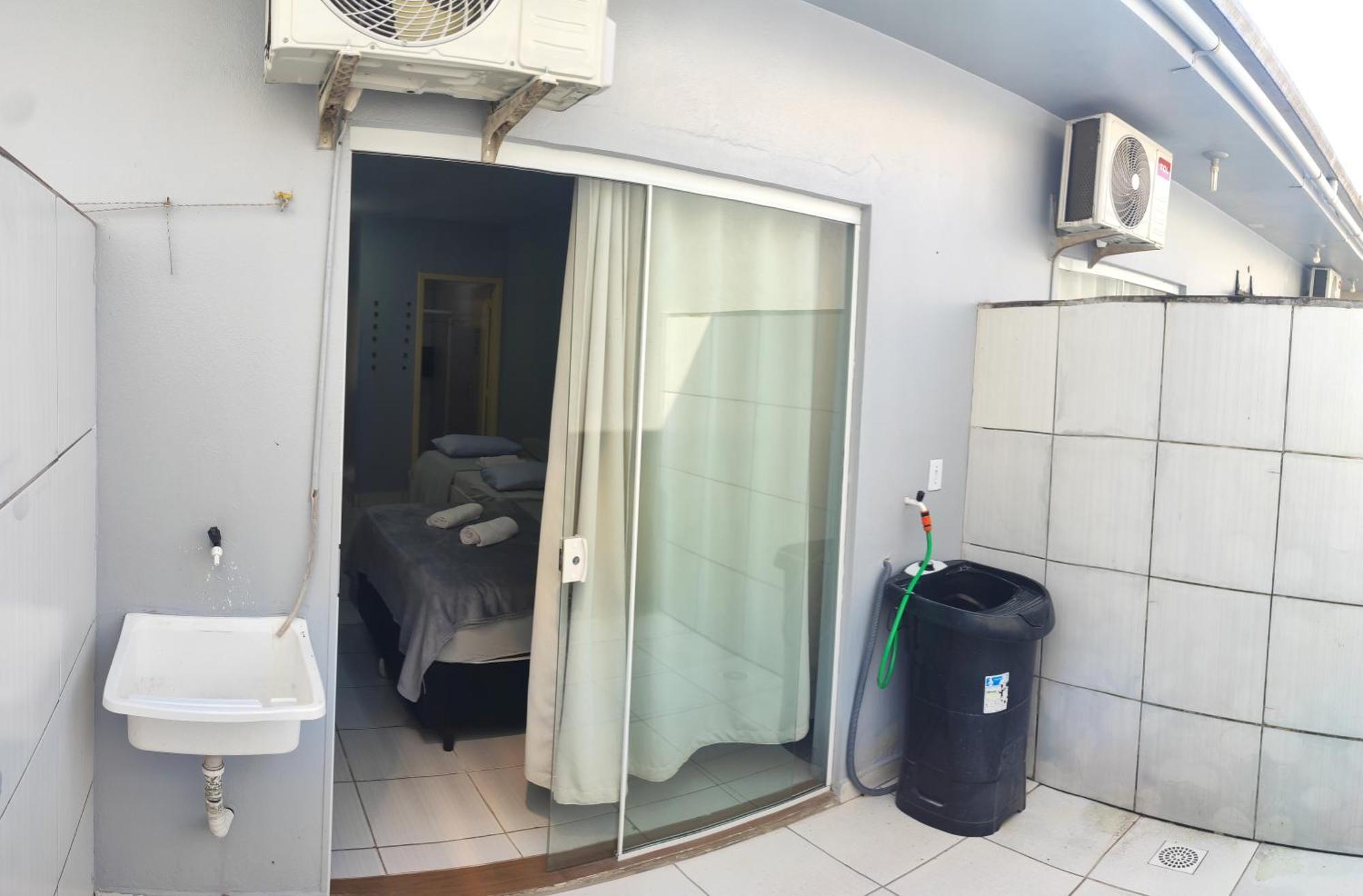 Estudios Individual Na Meia Praia Ar, Wifi, Vaga, Cozinha, Tv Smart - 6 X No Cartao Sem Juros Itapema Buitenkant foto